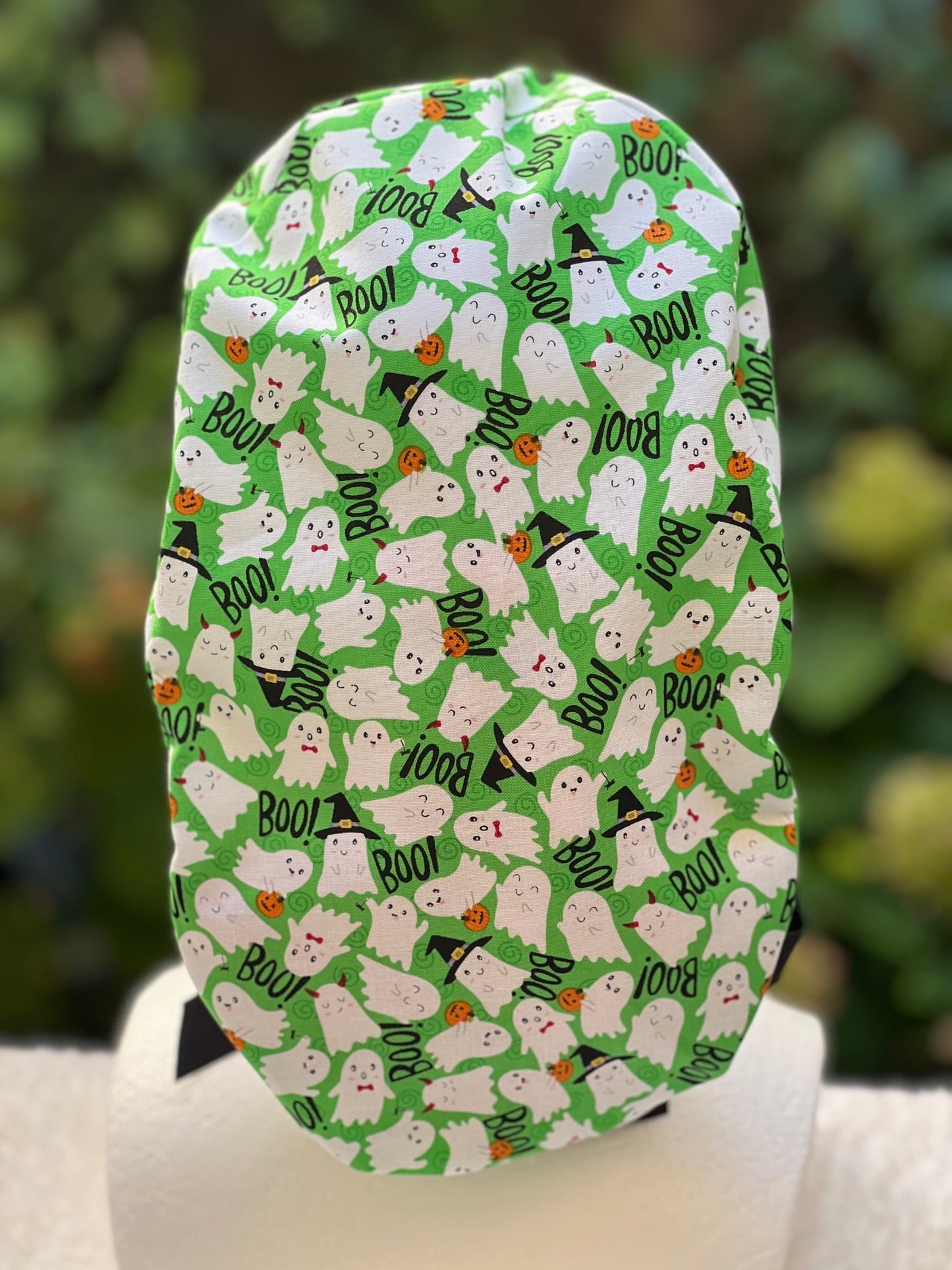 Green Ghosts scrub cap