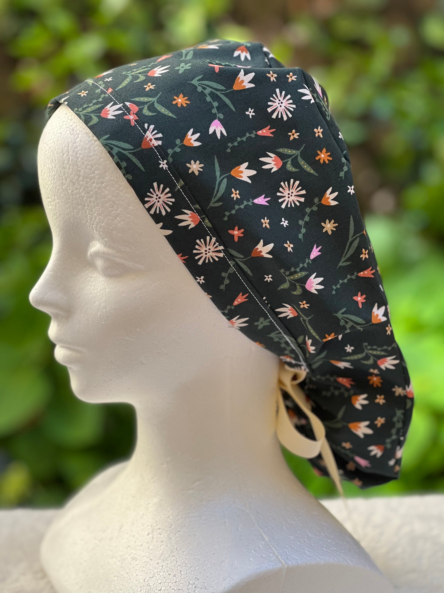 Maleia Ponytail Scrub Cap
