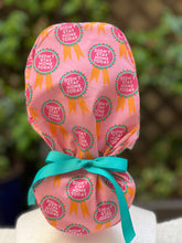Load image into Gallery viewer, Didnt Stay Home Today Ponytail Scrub Cap
