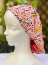Load image into Gallery viewer, Happy Fall Y’ All Ponytail Scrub Cap
