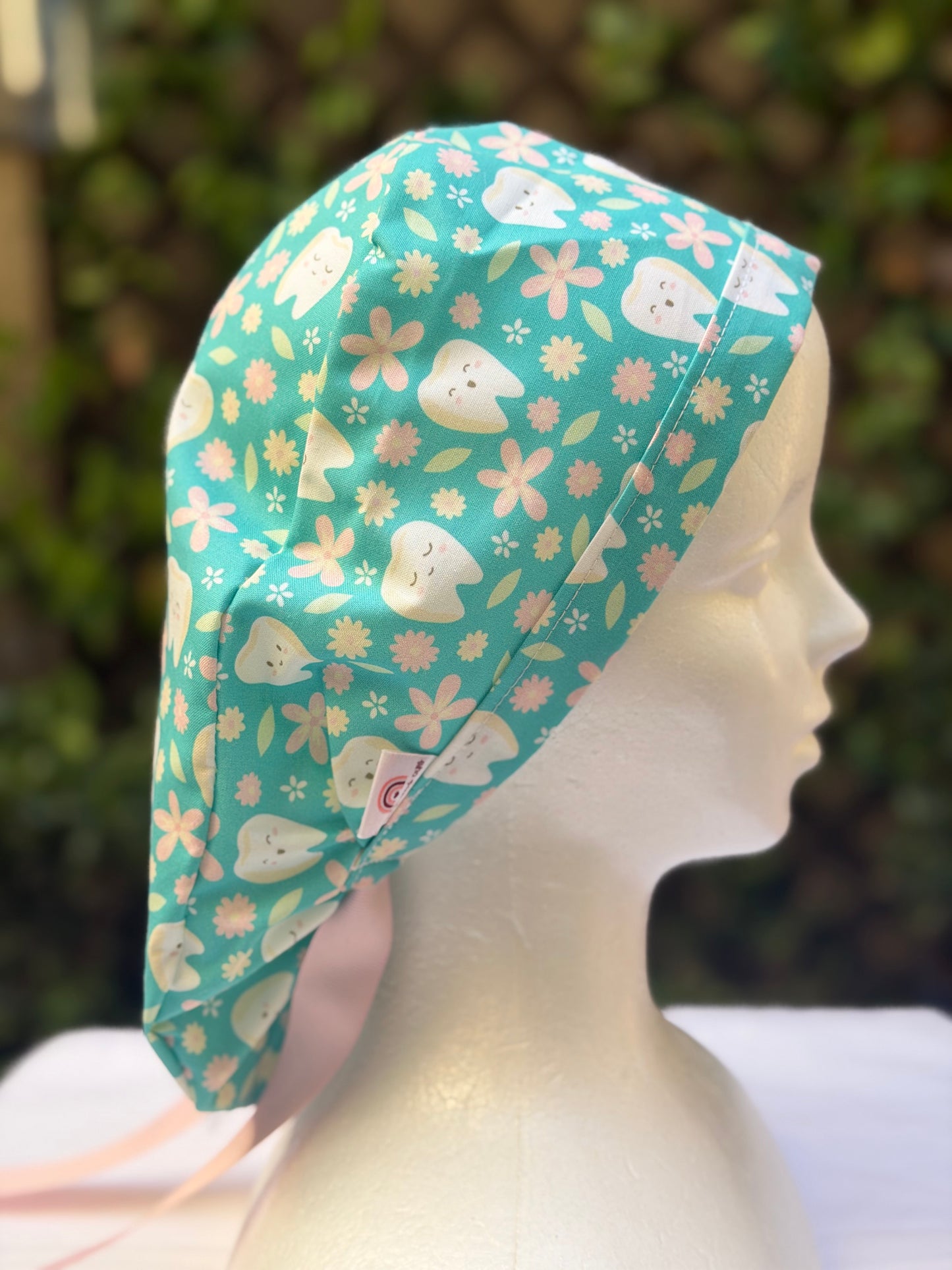 Dental Ponytail Scrub Cap