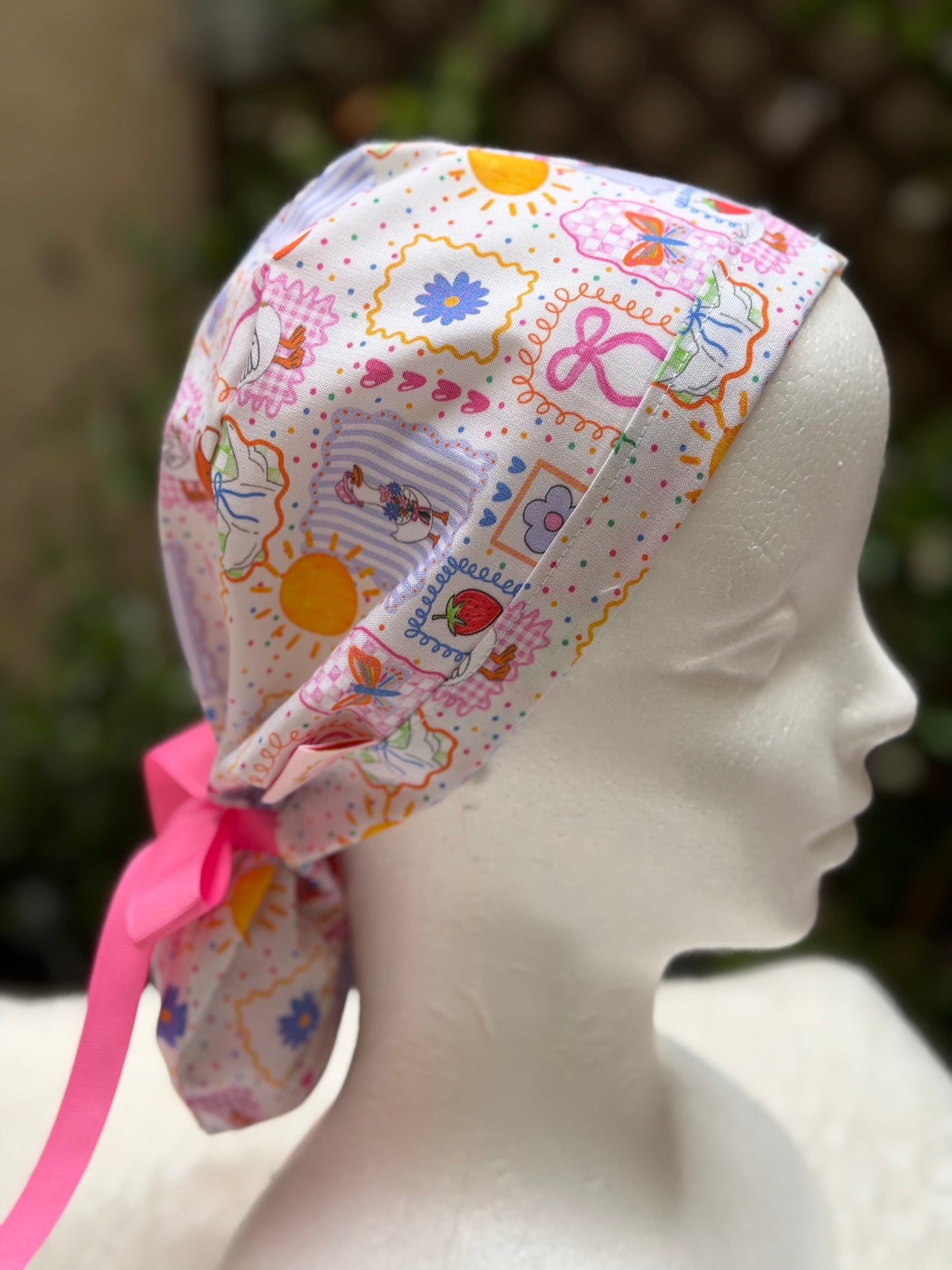 Silly Goose Ponytail Scrub Cap (Copy 2)
