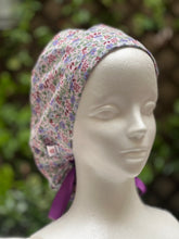 Load image into Gallery viewer, Leila ponytail scrub cap, lilac
