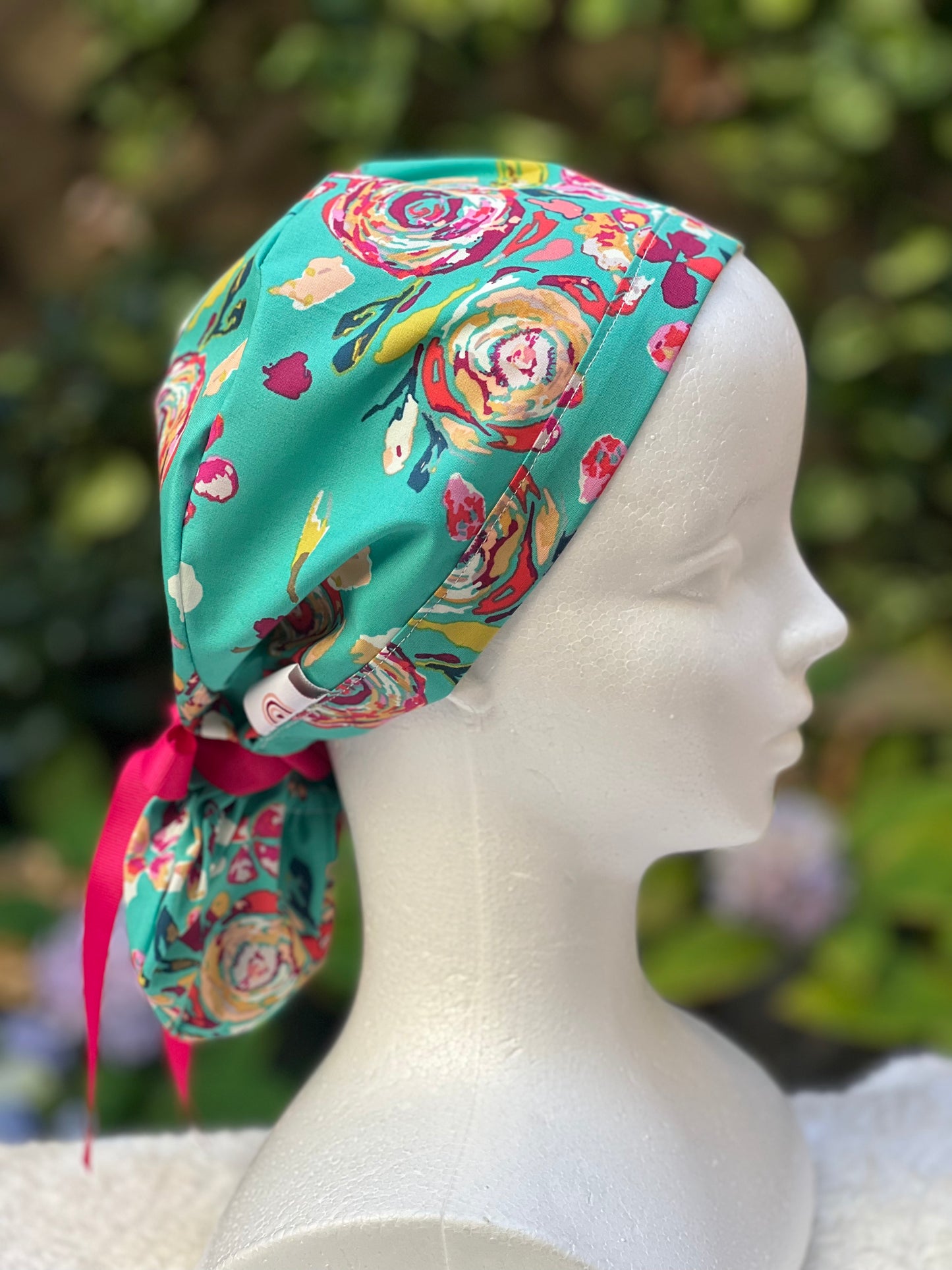 Raelynn Ponytail Scrub Cap