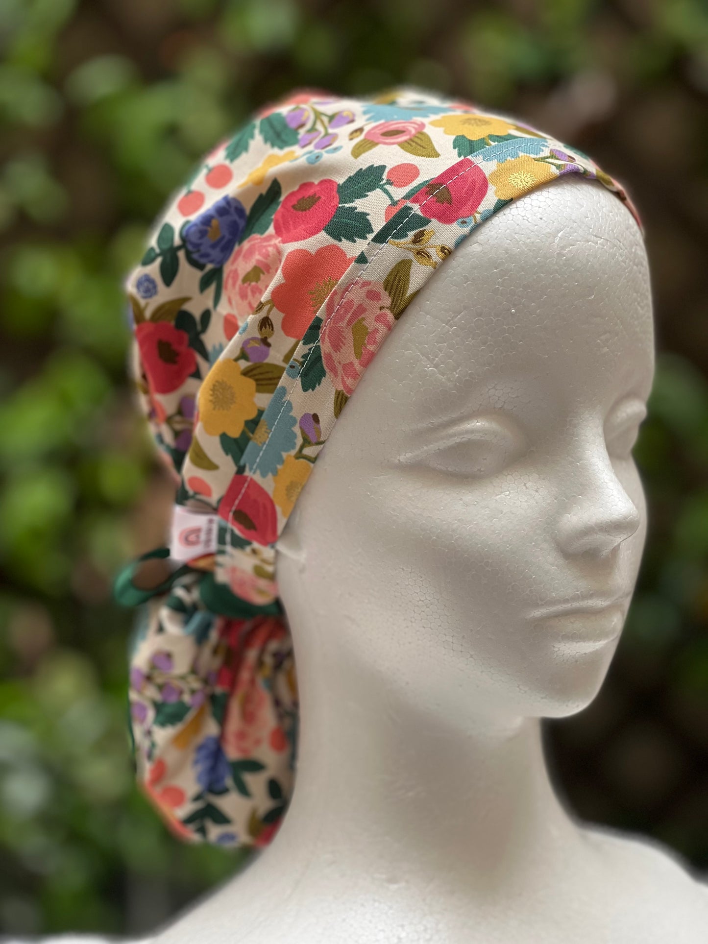 Kami ponytail scrub cap