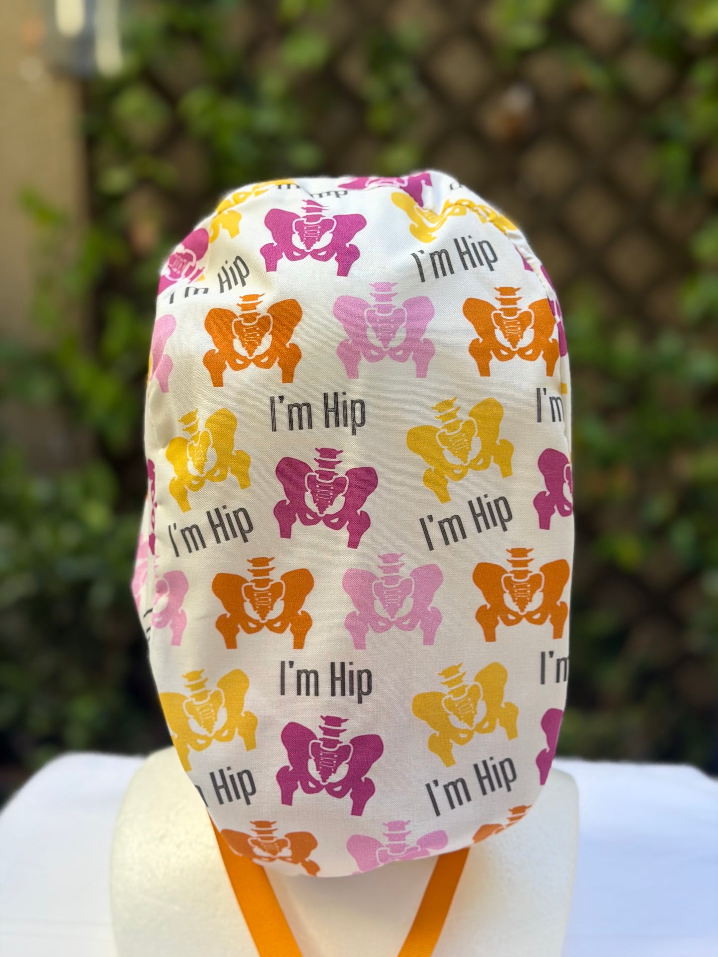 I’m hip Ponytail Scrub Cap