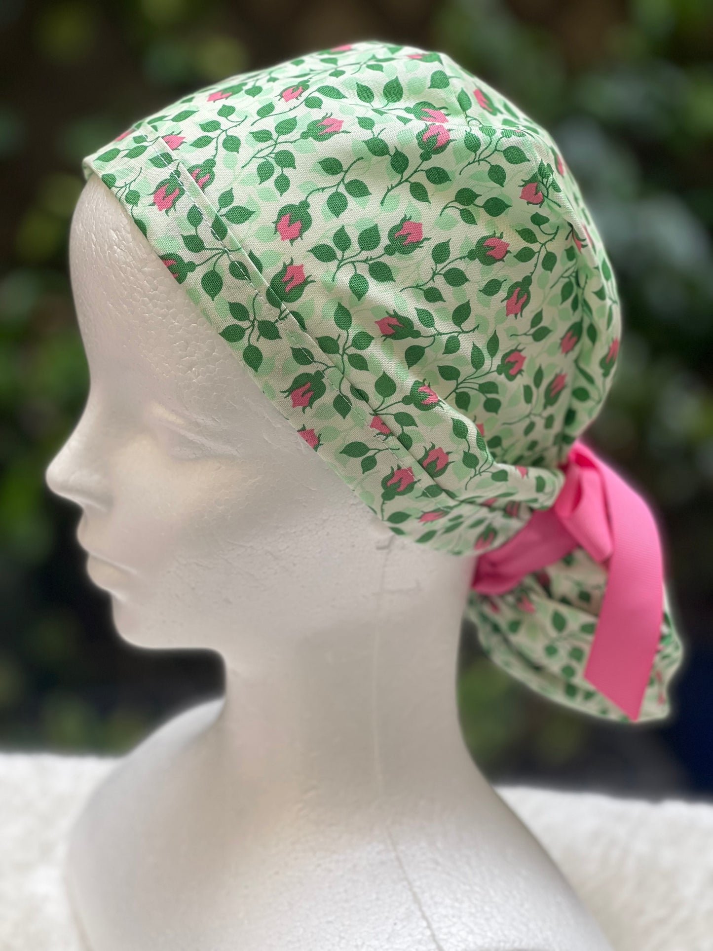 Kennedy ponytail scrub cap