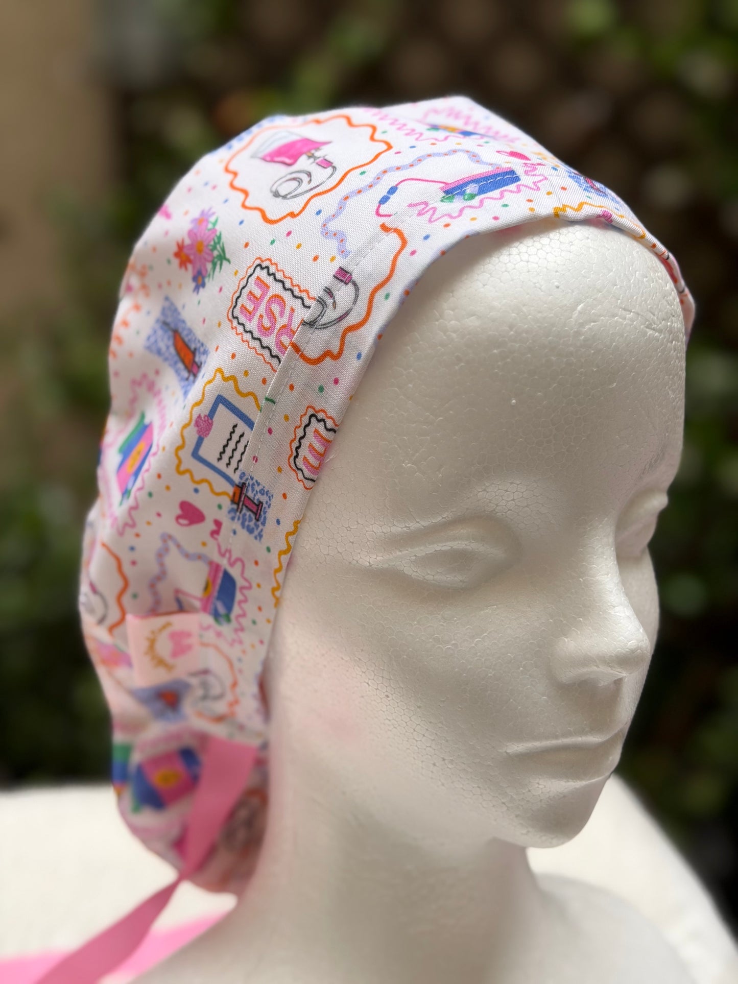 Nurse Ponytail Scrub Cap (Copy)