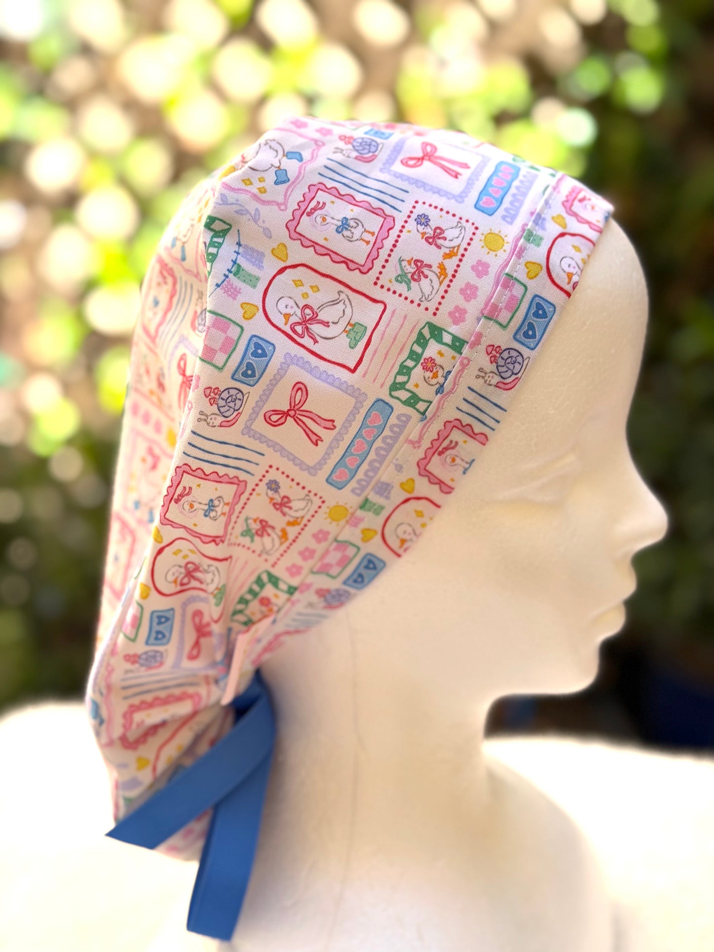 Silly goose Ponytail Scrub Cap
