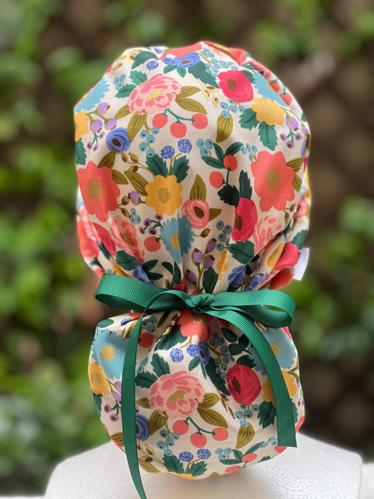 Kami ponytail scrub cap