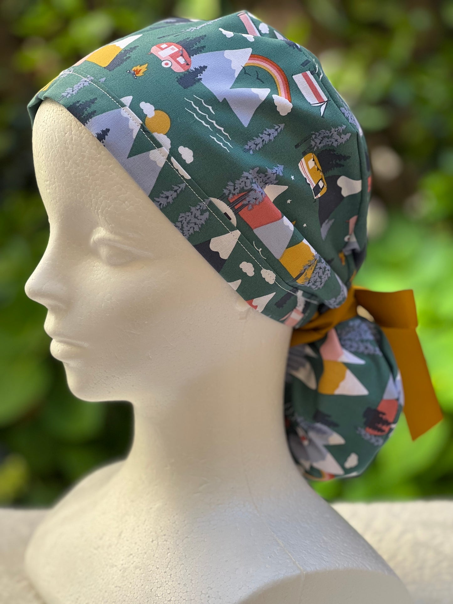 Monika Ponytail Scrub Cap
