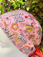 Load image into Gallery viewer, Happy Fall Y’ All Ponytail Scrub Cap
