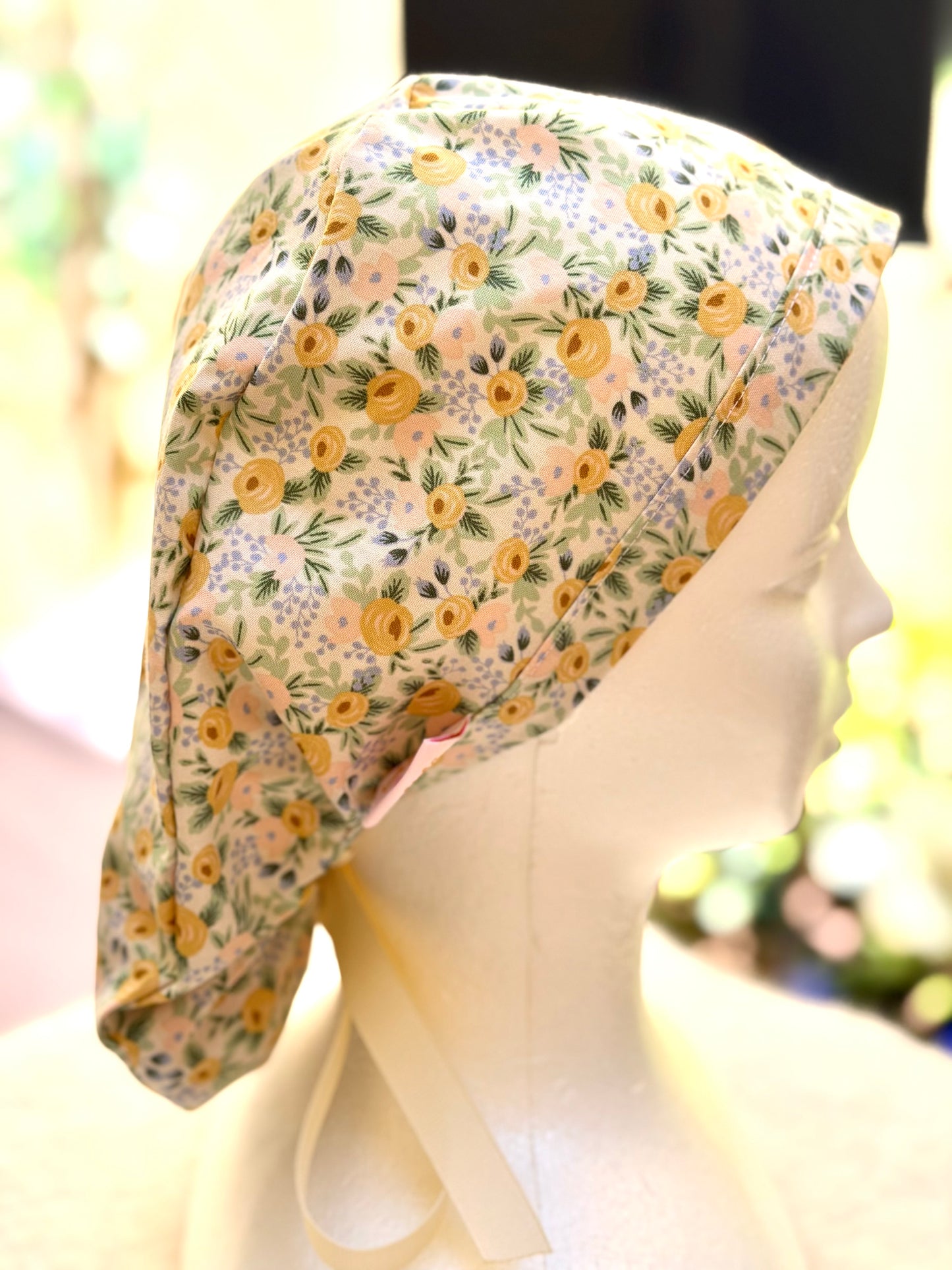 Alexandria postage stamps ponytail scrub cap (Copy 2)