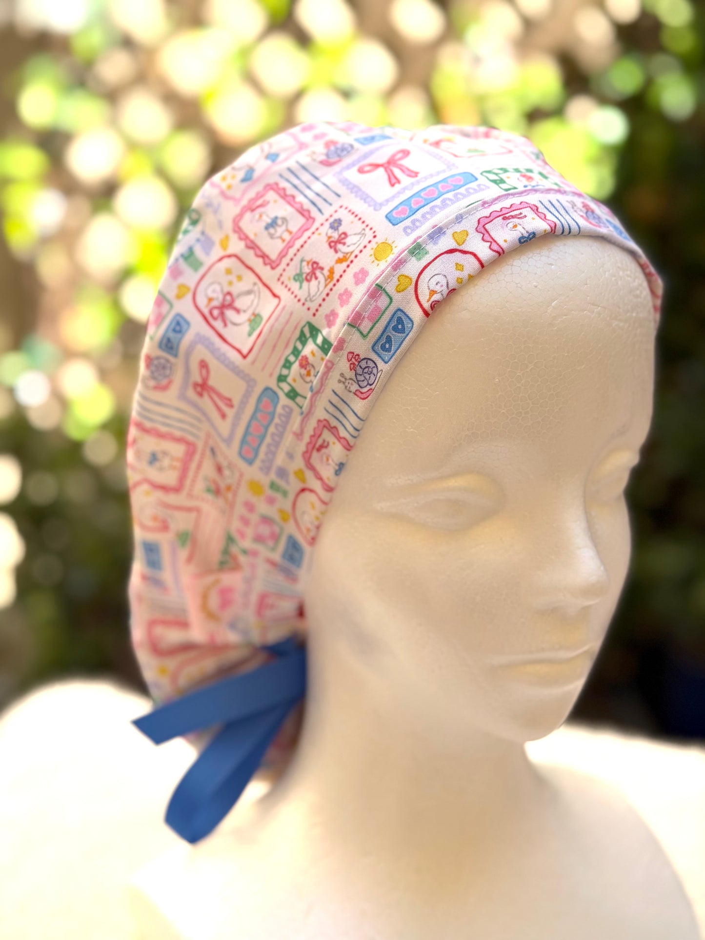 Silly goose Ponytail Scrub Cap