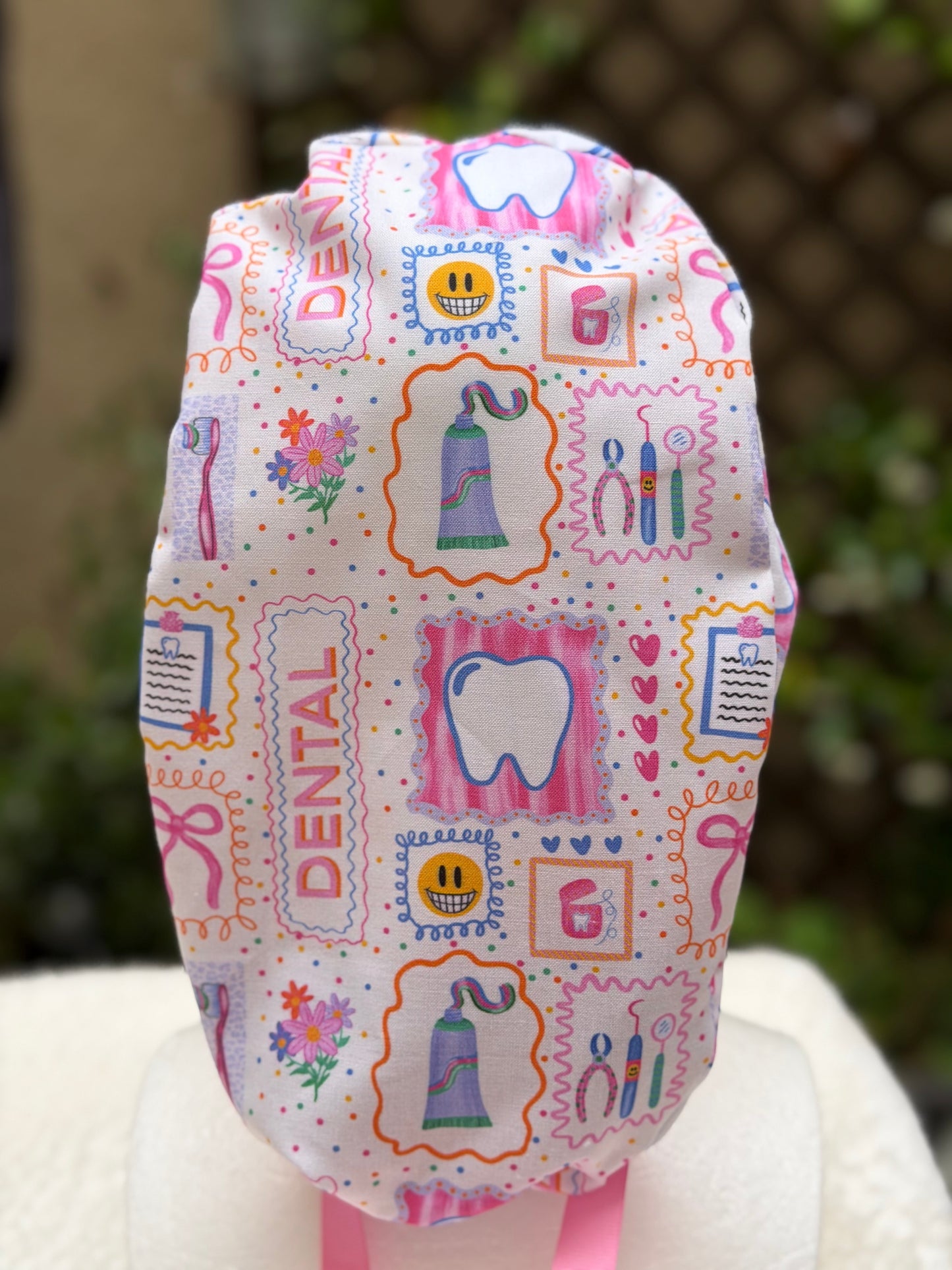 Dental Ponytail Scrub Cap