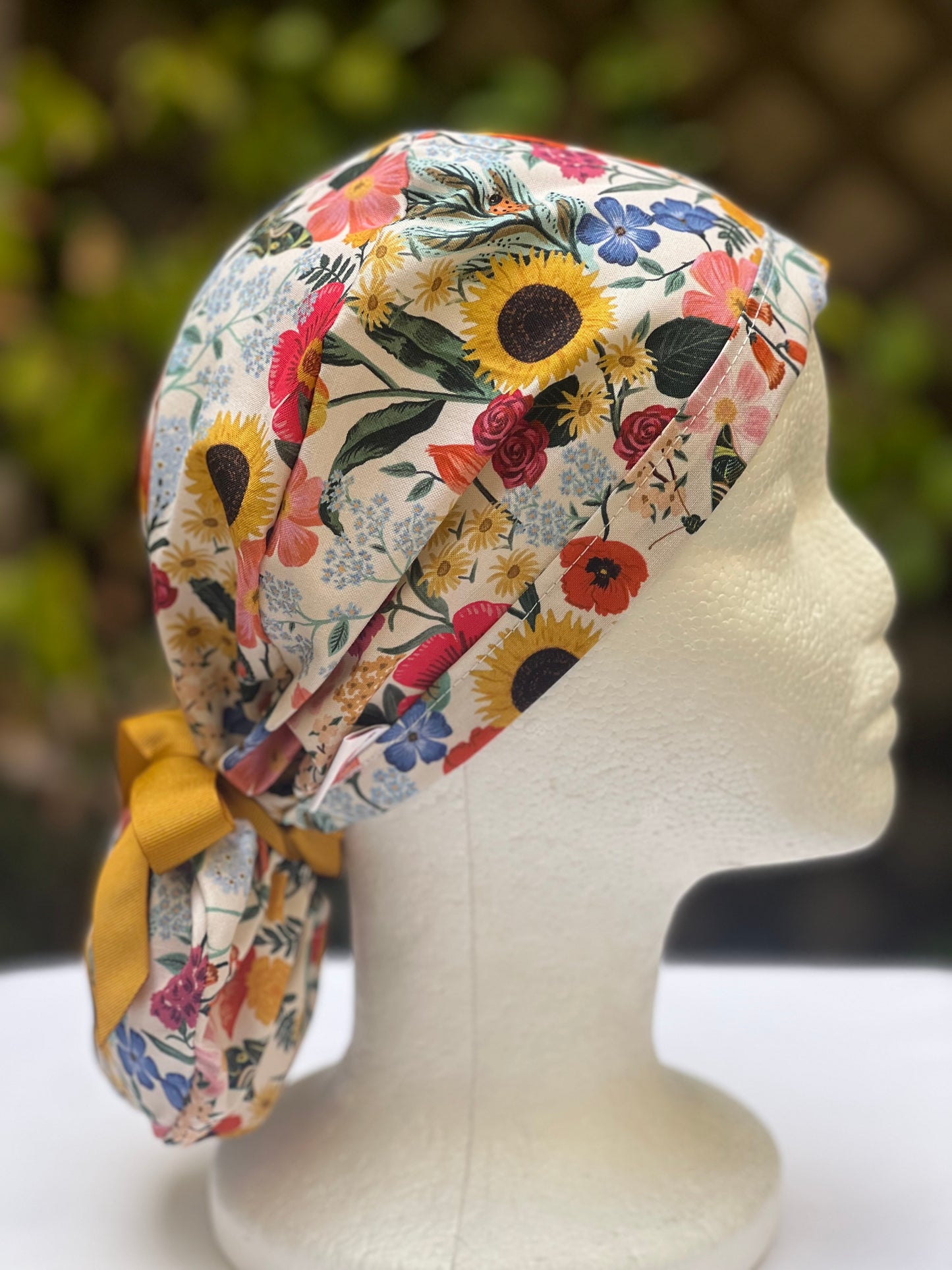 Alex ponytail scrub cap