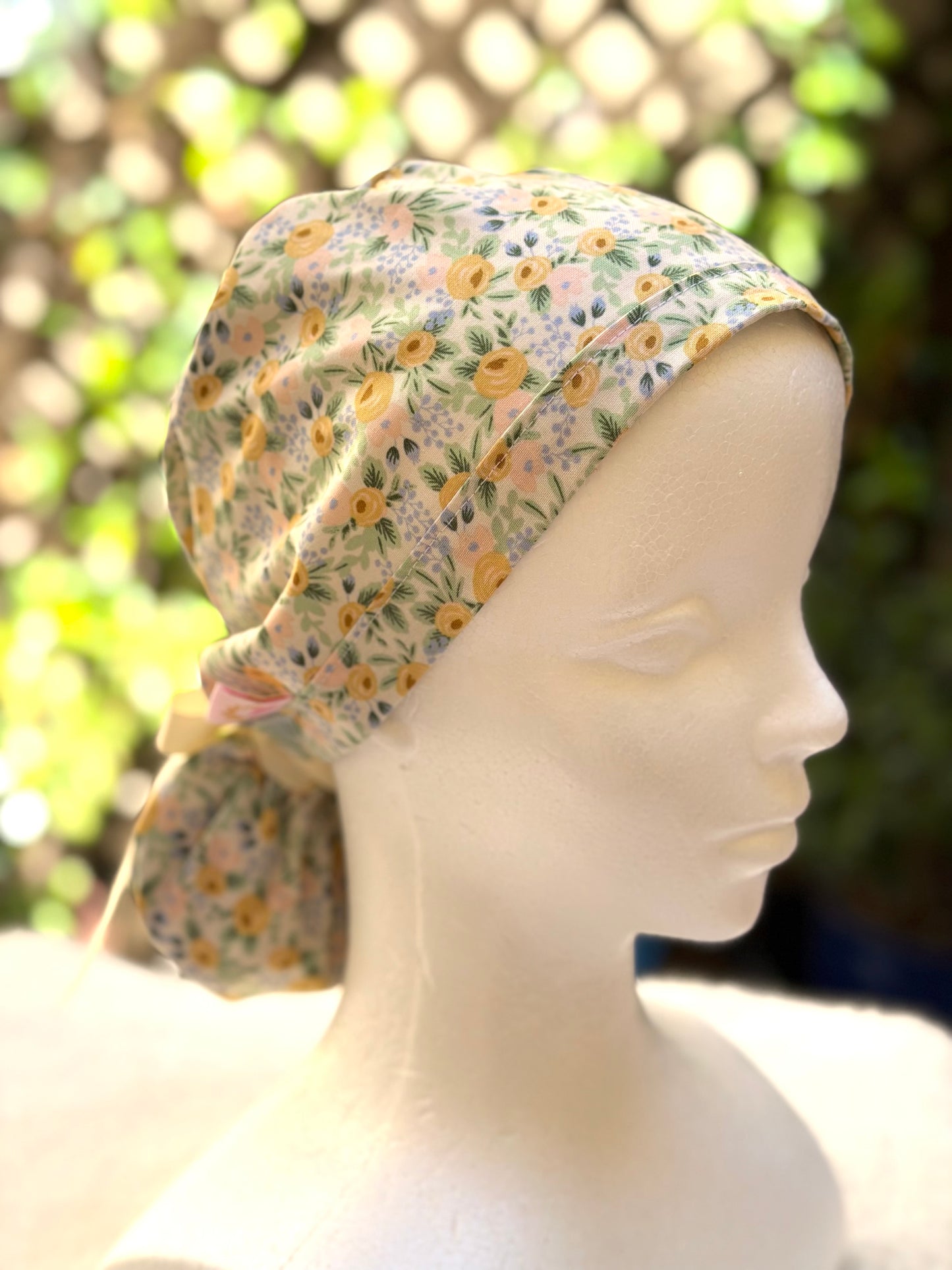Alexandria postage stamps ponytail scrub cap (Copy 2)