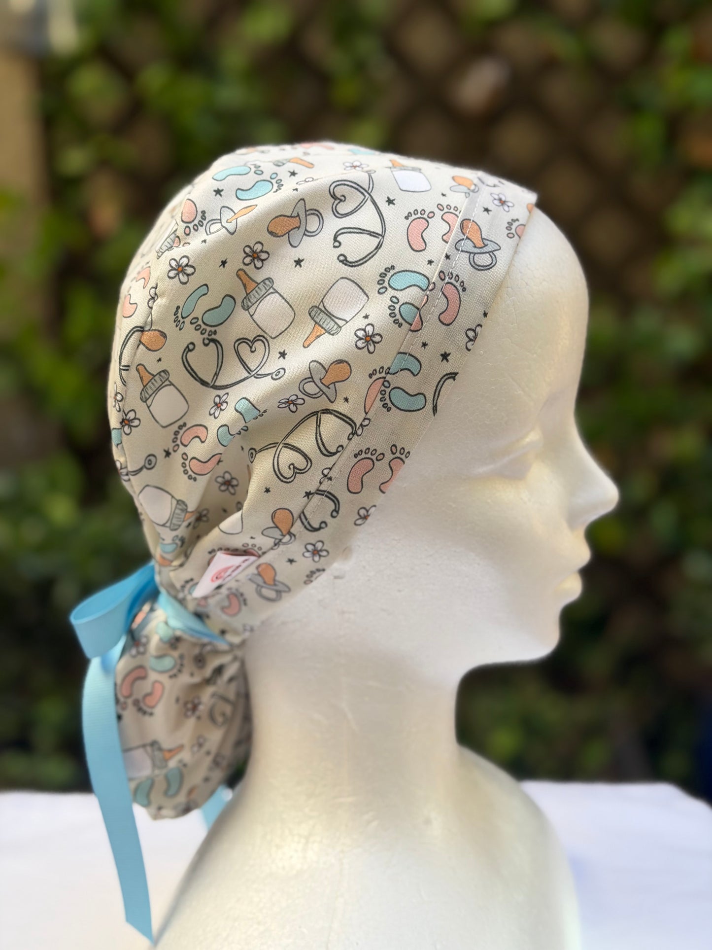 L&D Ponytail Scrub Cap