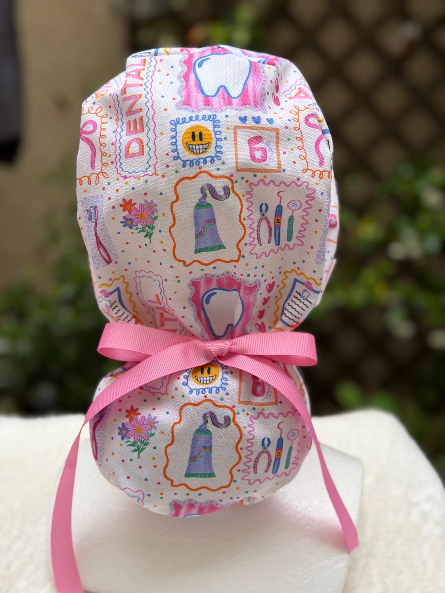 Dental Ponytail Scrub Cap