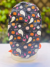 Load image into Gallery viewer, Cute ghost Ponytail scrub cap

