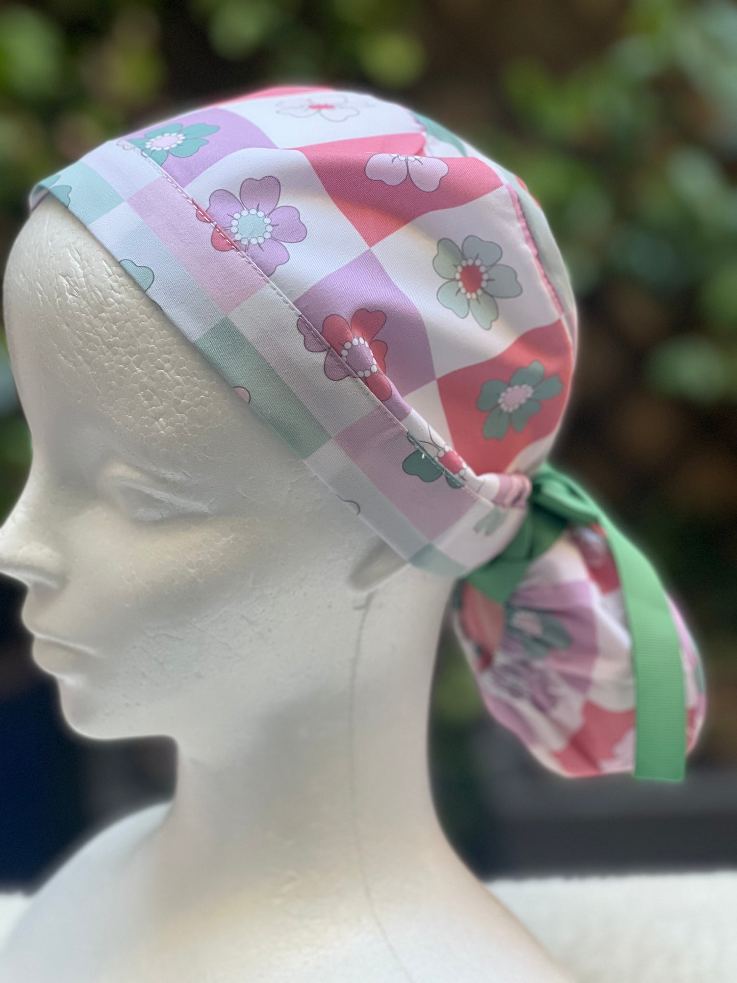 Andrea Ponytail Scrub Cap