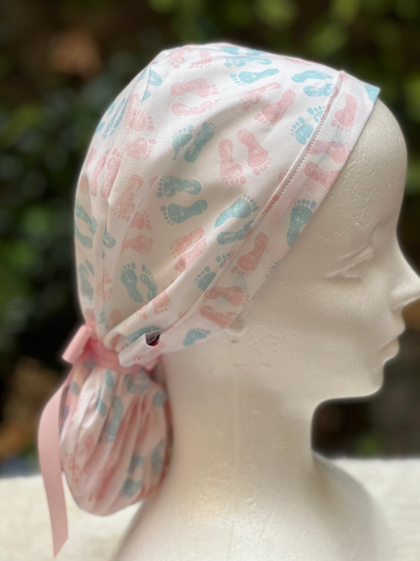 Obstetrics Ponytail scrub cap