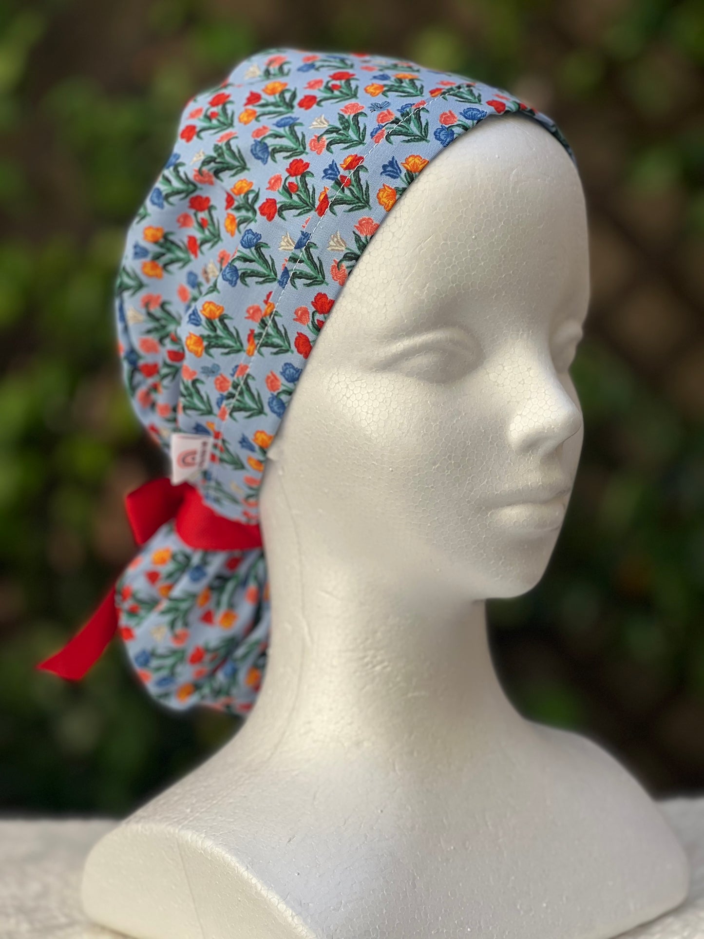Zoe ponytail scrub cap