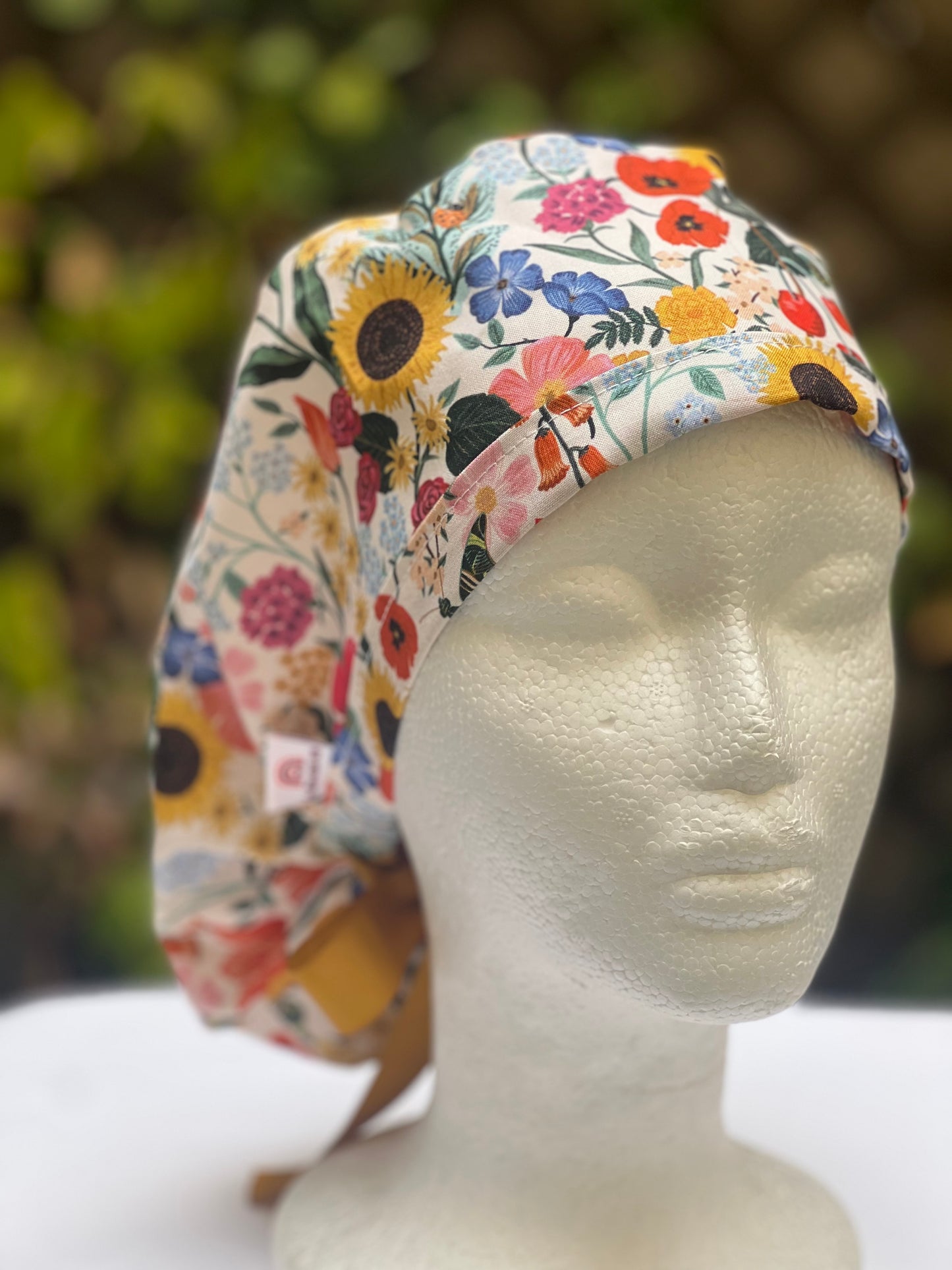 Alex ponytail scrub cap