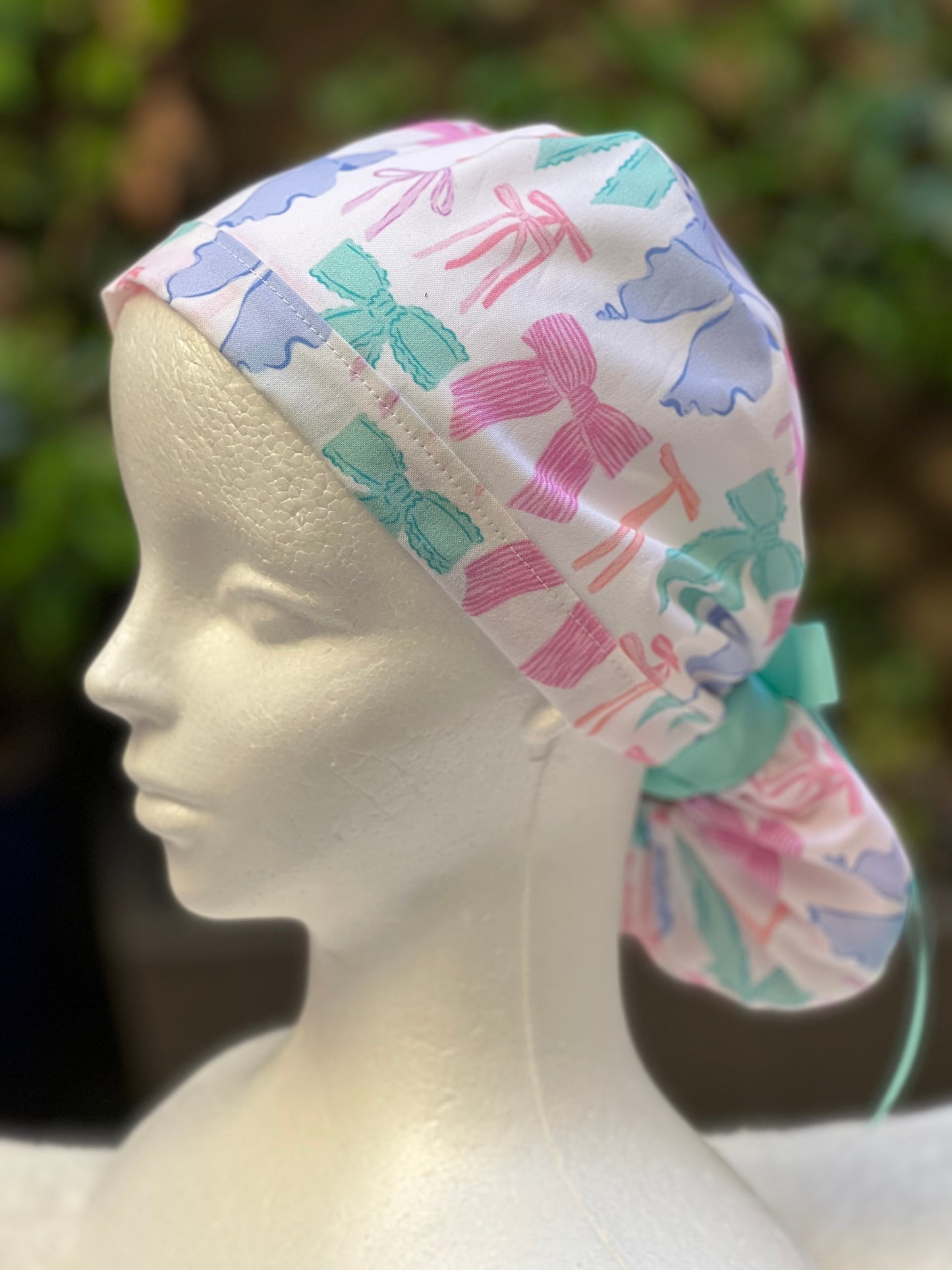 Ghislaine Ponytail Scrub Cap