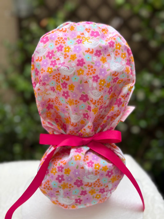 Coquette Goose Ponytail Scrub Cap (Copy 3)