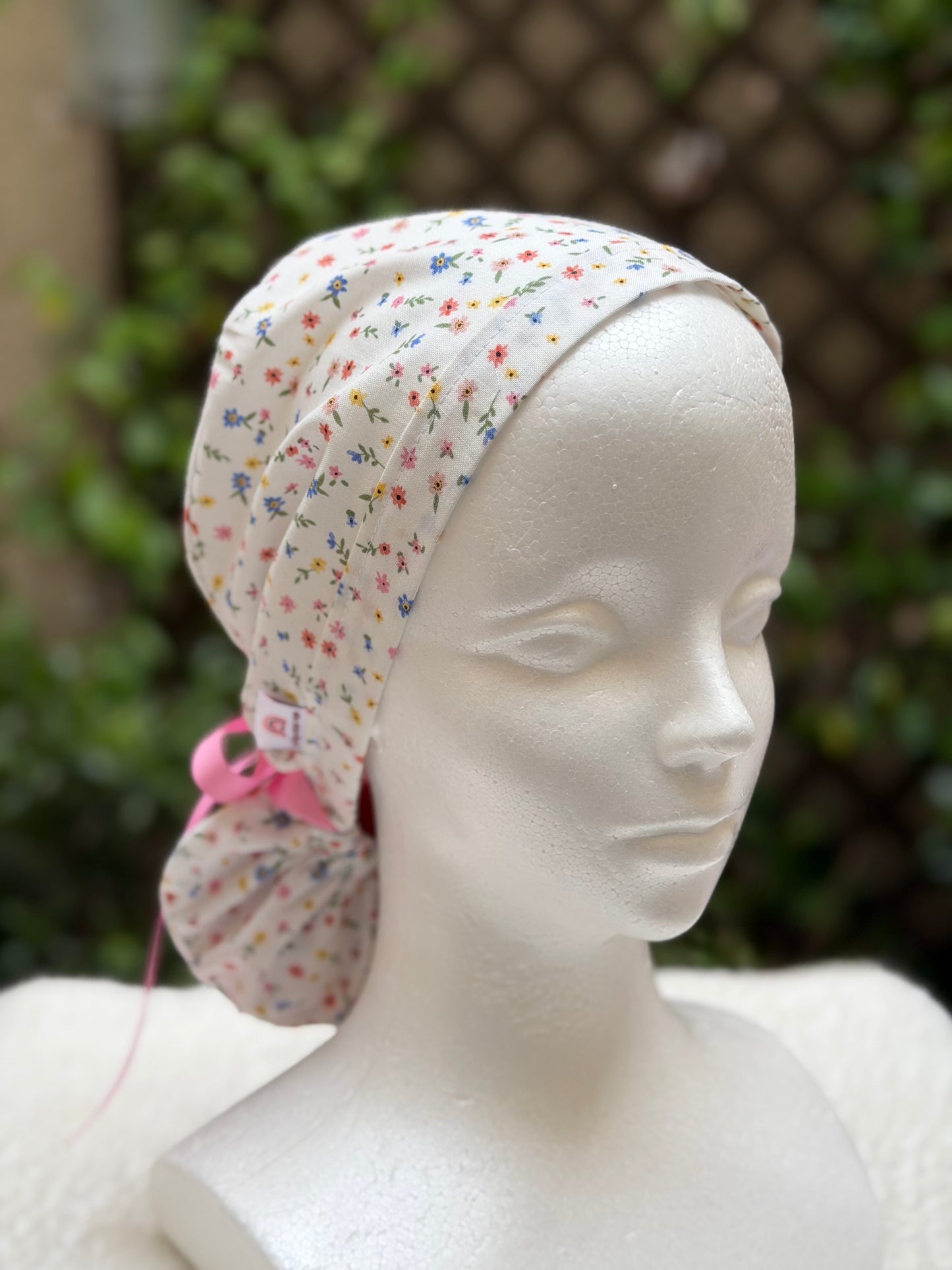 Spring 5 Ponytail Scrub Cap