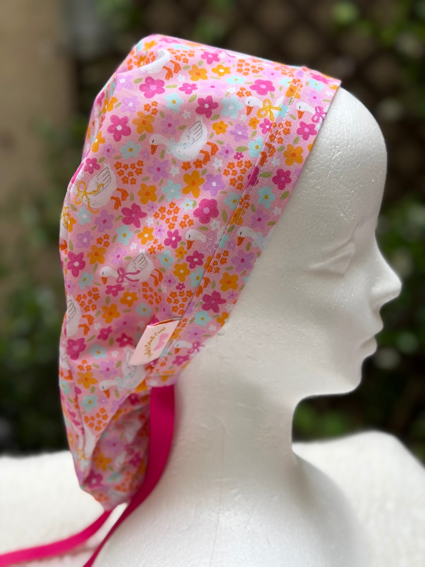Coquette Goose Ponytail Scrub Cap (Copy 3)