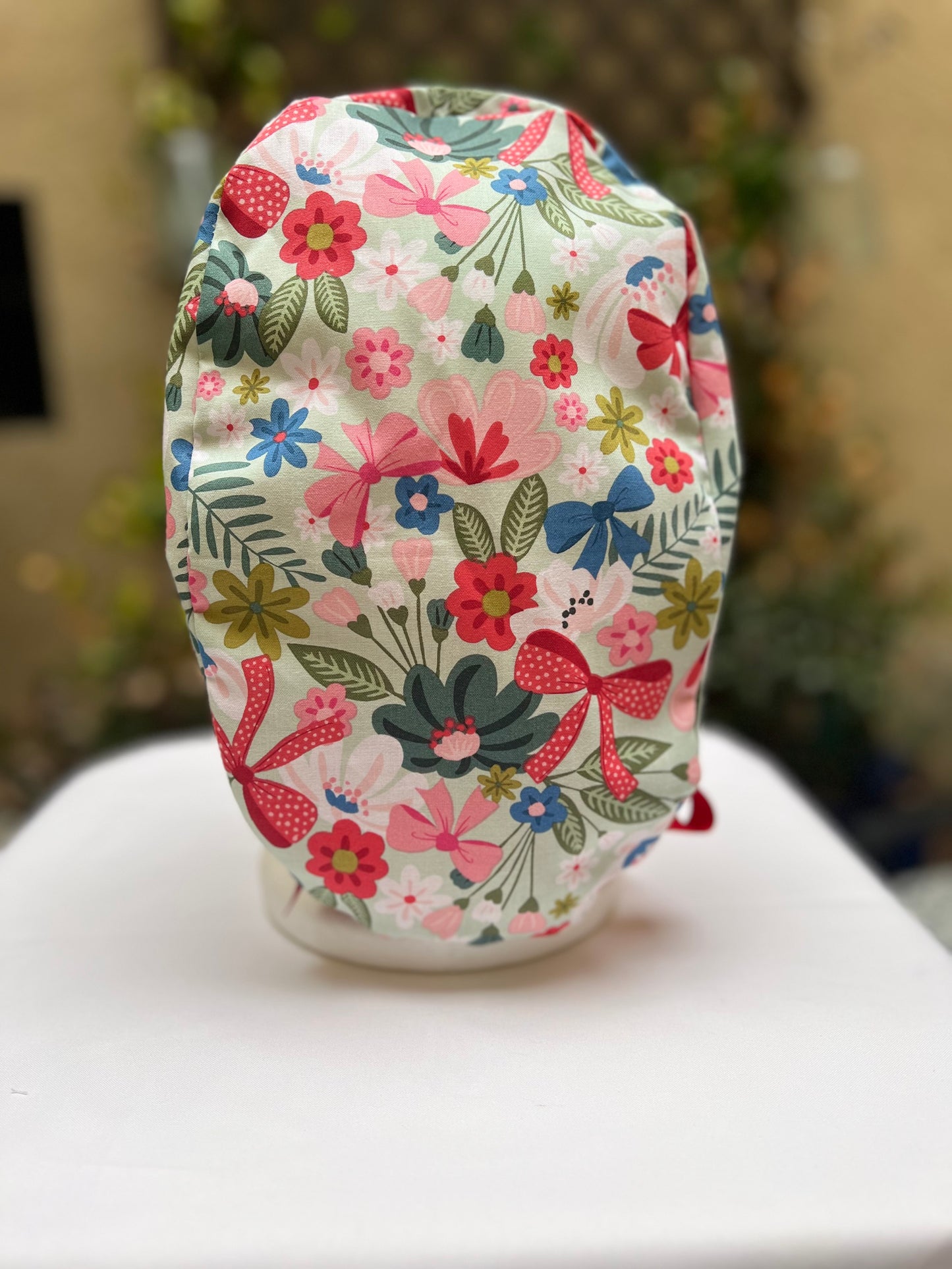 Abigail ponytail scrub cap