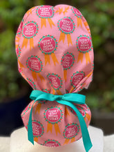 Load image into Gallery viewer, Didnt Stay Home Today Ponytail Scrub Cap
