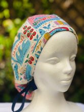 Load image into Gallery viewer, Sardines Ponytail Scrub Cap
