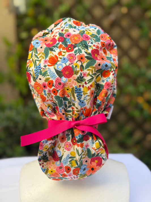 Paige Ponytail Scrub Cap