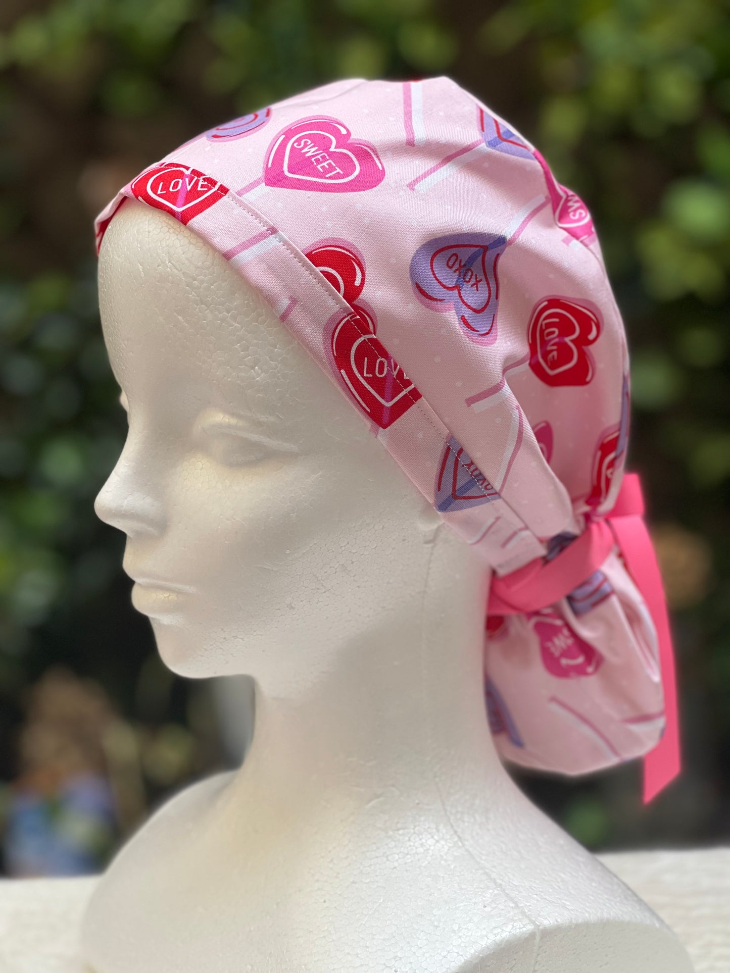 Peggy Ponytail Scrub Cap