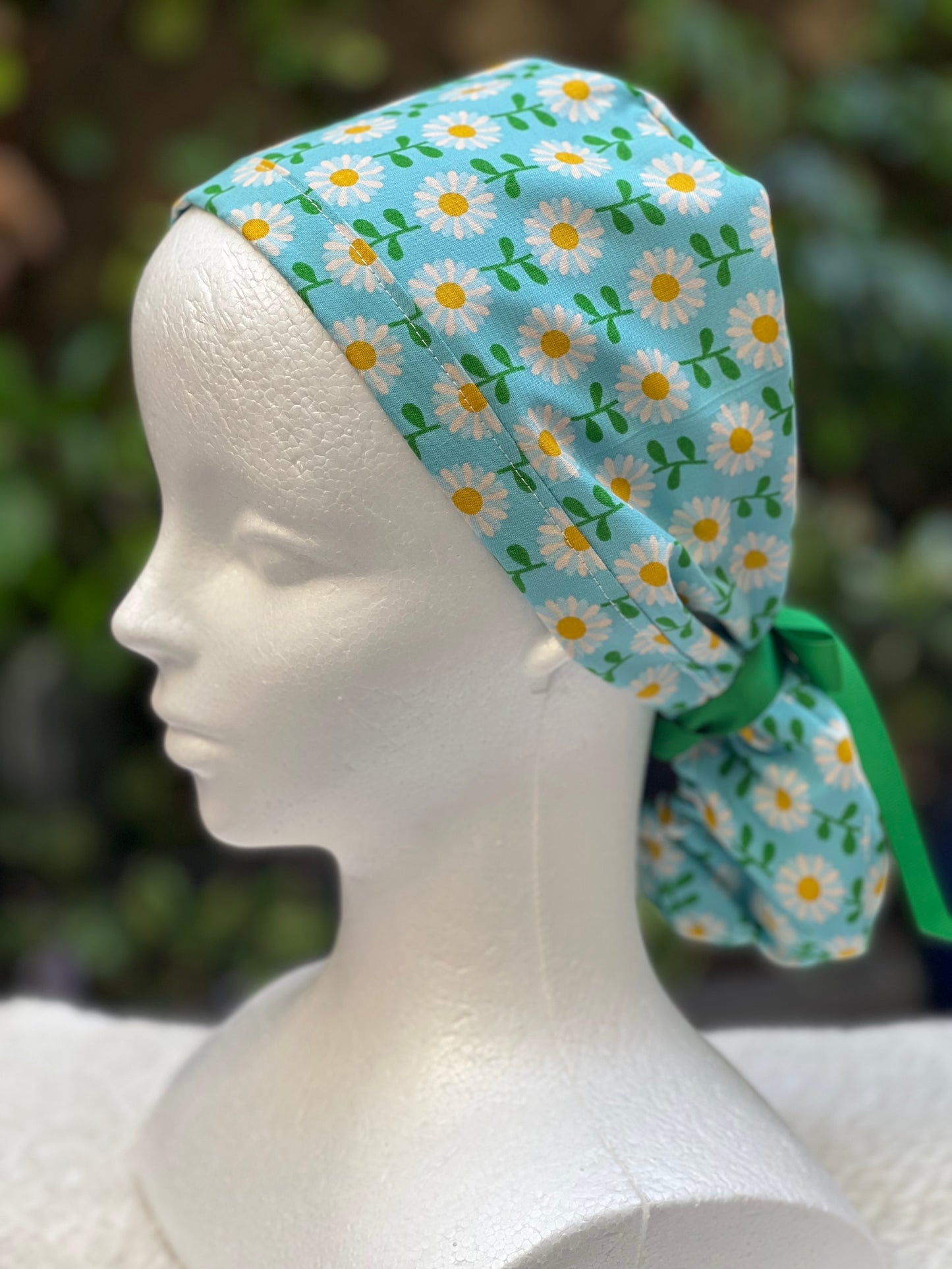 Carrie ponytail scrub cap