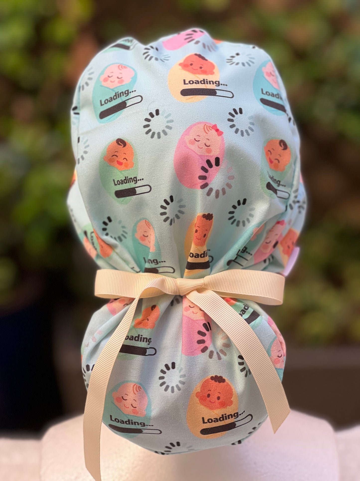 Lucille Ponytail Scrub Cap