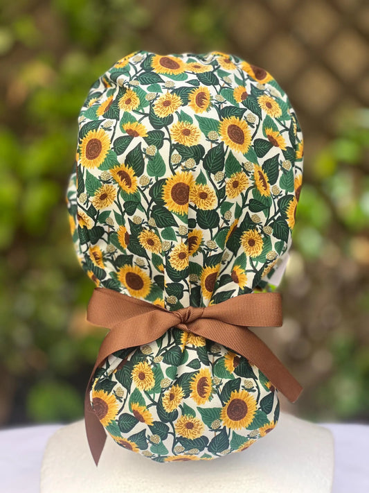 Claudine ponytail scrub cap (Copy)