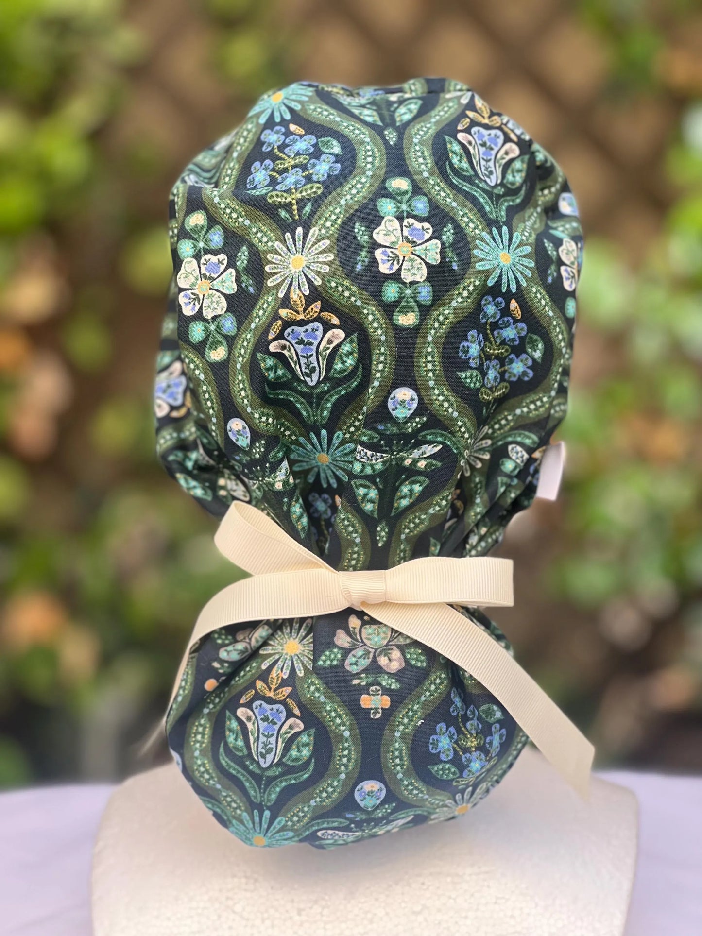 Lovelyn ponytail scrub cap