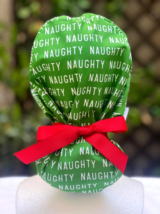 Naughtty Ponytail Scrub Cap