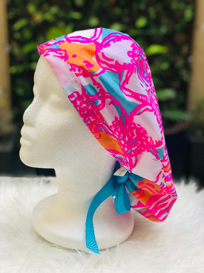 Della Ponytail Scrub Cap