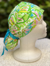 Load image into Gallery viewer, Elia Ponytail Scrub Cap
