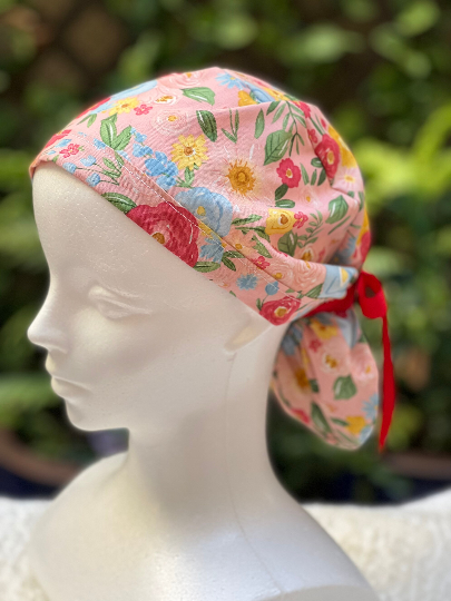 Haley Ponytail Scrub Cap