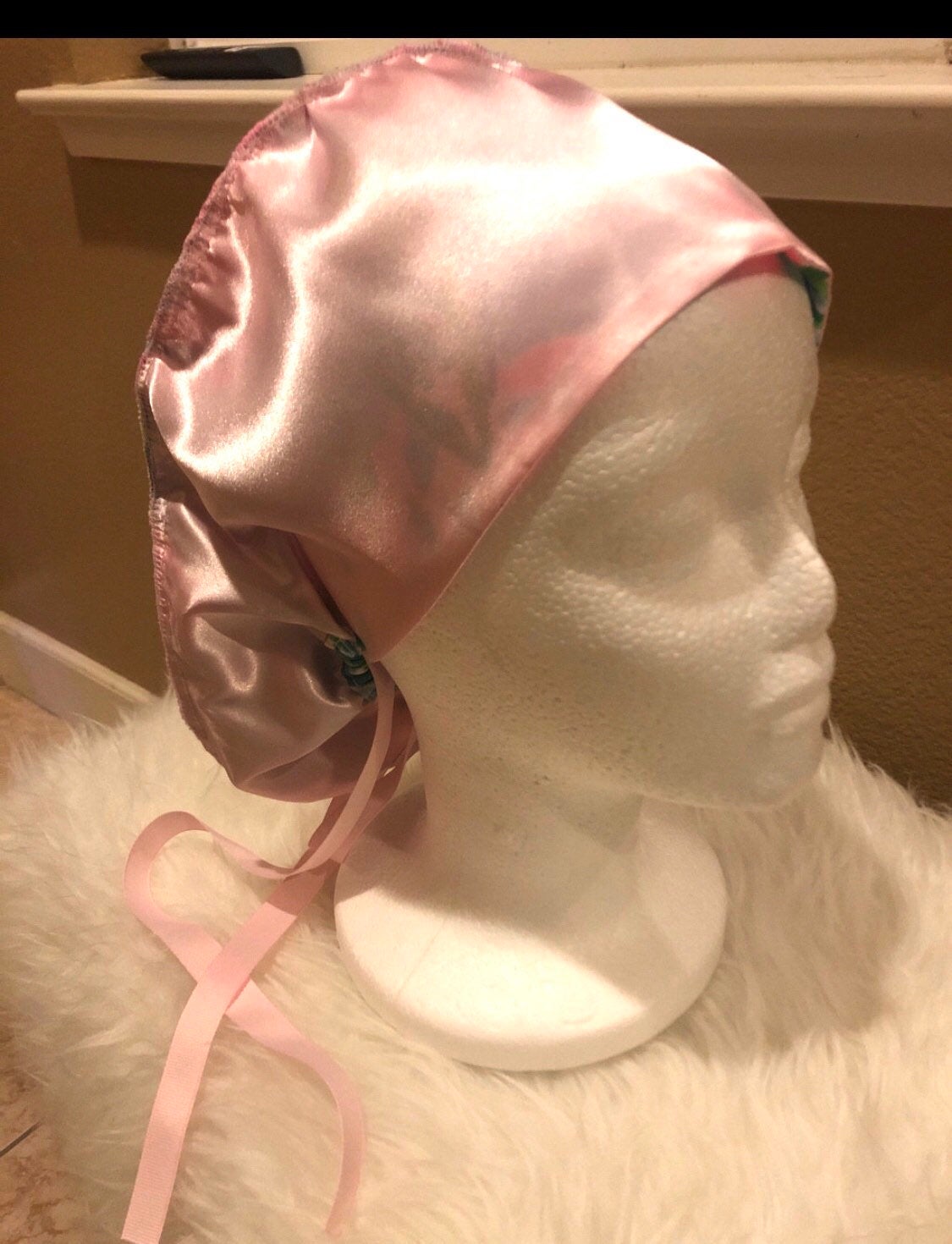 Add Satin Lining to a Scrub Cap