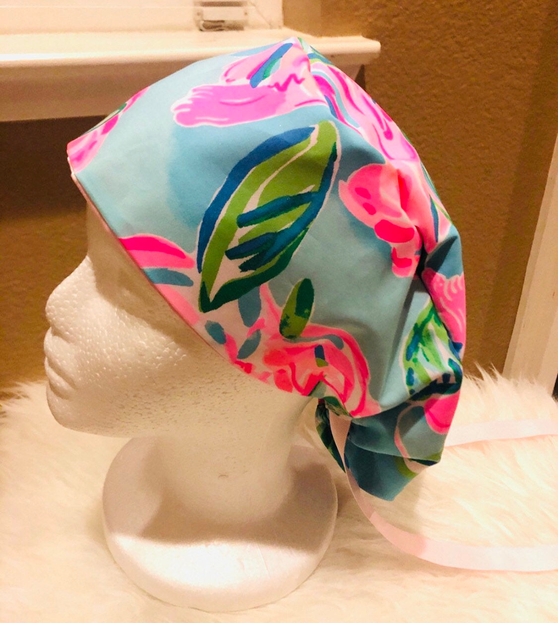 Add Satin Lining to a Scrub Cap