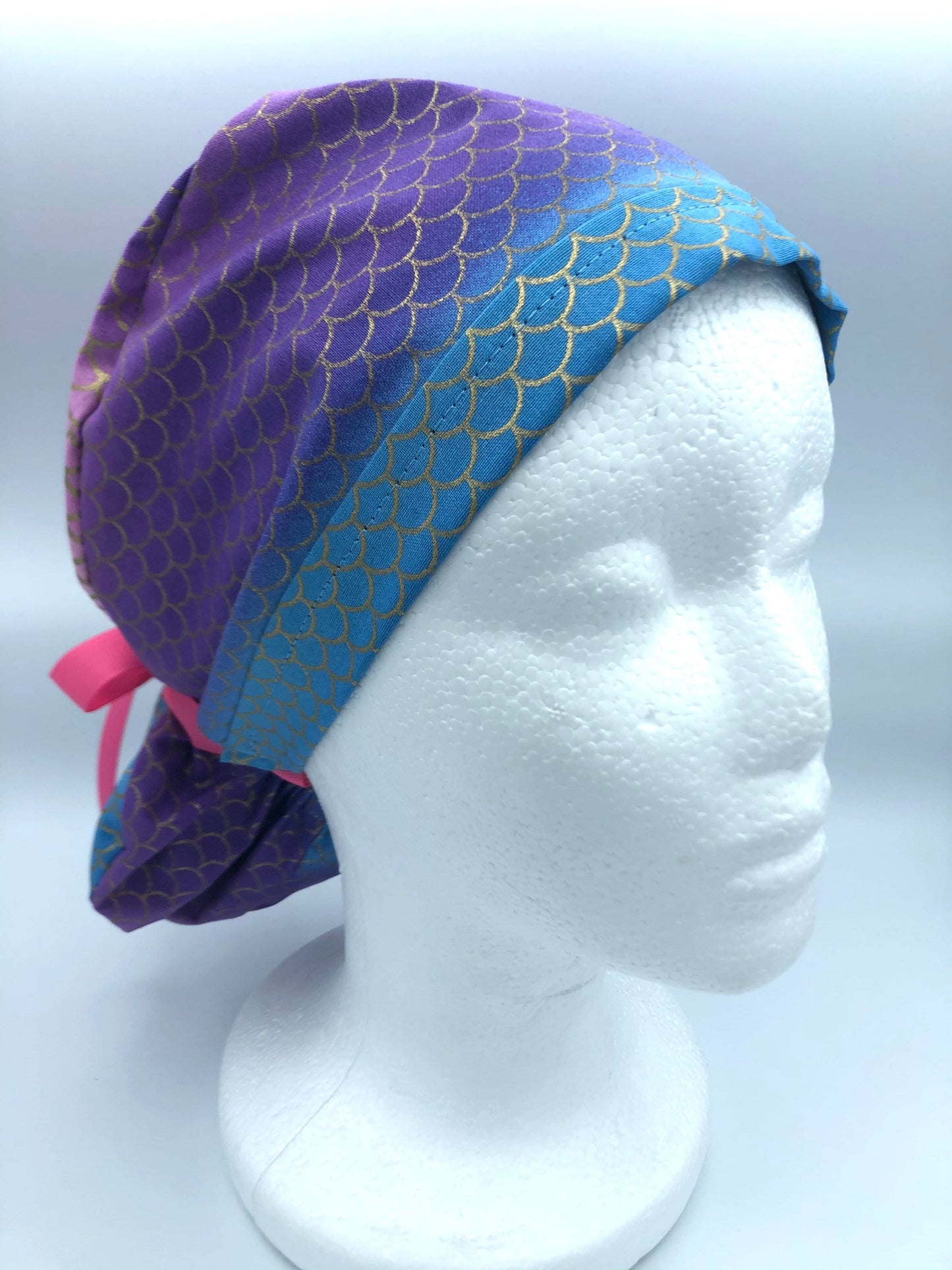 Cloudy Scale - Ponytail Cap