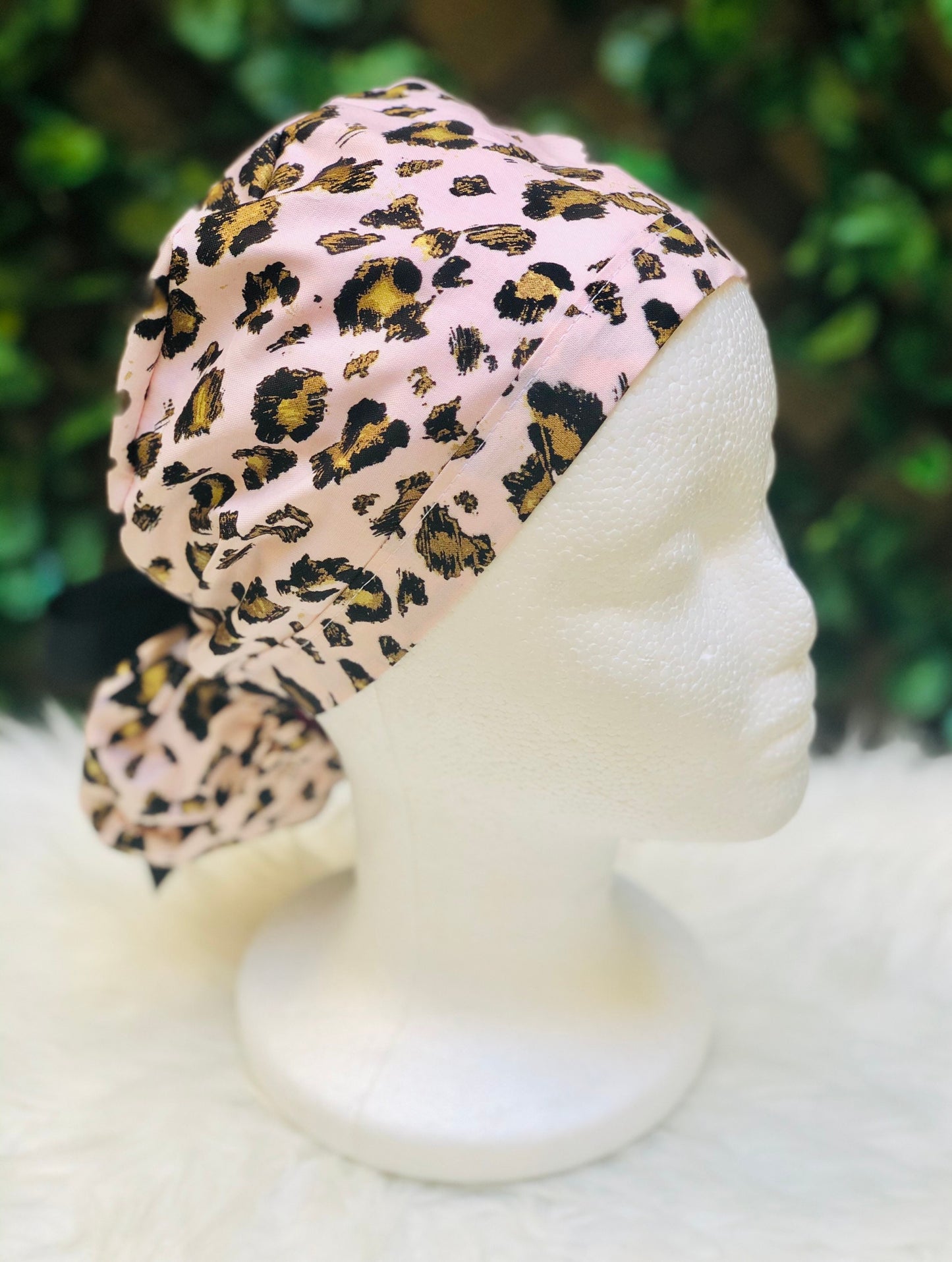 Leopard's Blush - Ponytail Cap