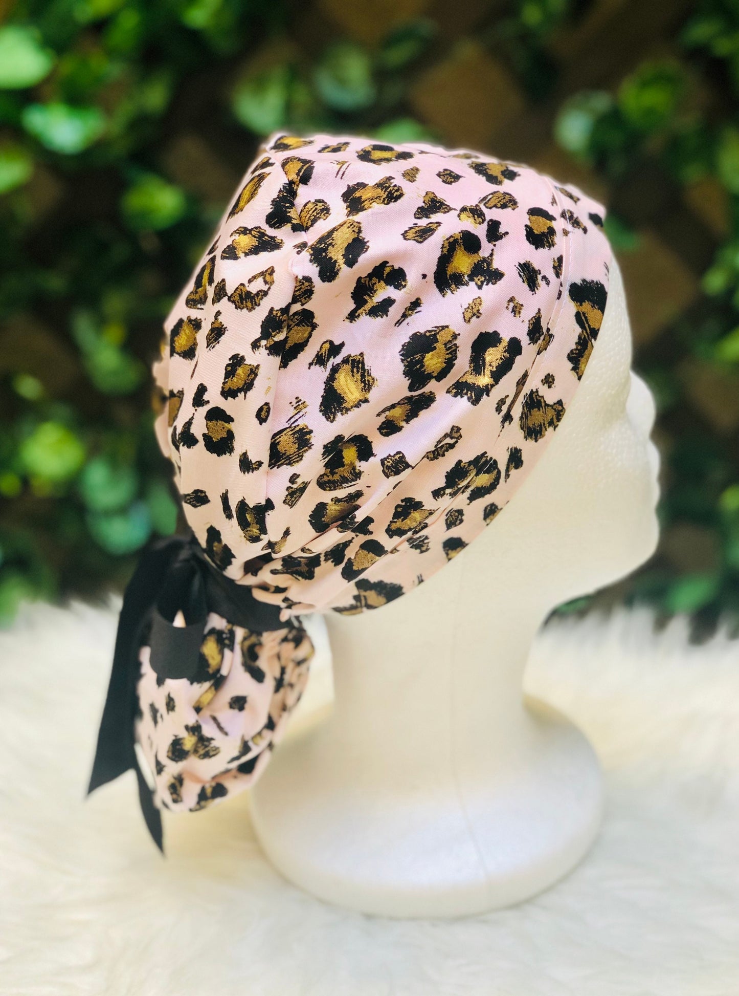 Leopard's Blush - Ponytail Cap